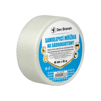 Samolepicí mřížka na sádrokartony Bílá 48 mm 153 m 153 m