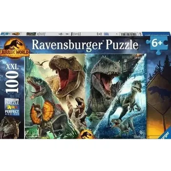 Puzzle Puzzle 100 dílků Jurský svět: Nadvláda XXL /Ravensburger