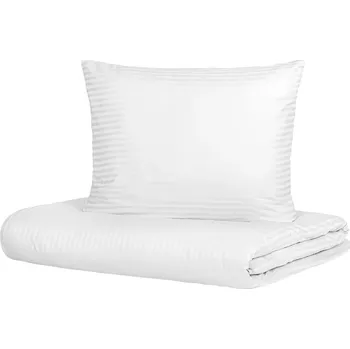 Povlečení Povlečení AGNES saténové bílé 220x200 cm HOMLA