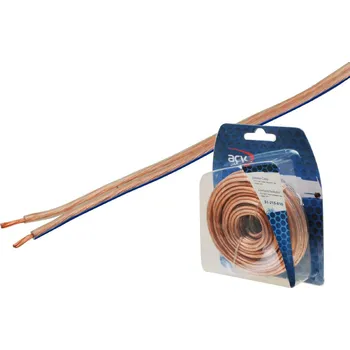 Auto elektroinstalace 232202 10 RCA 15 kabel repro 2x1,5mm² - 10m