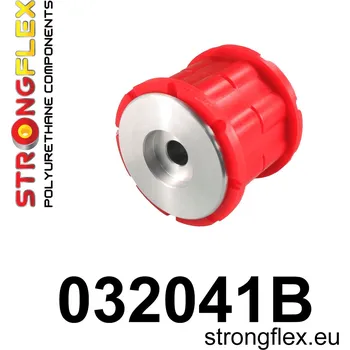 Silentblok nápravy 032041B: Strongflex Přední silentblok uložení zadního diferenciálu Black