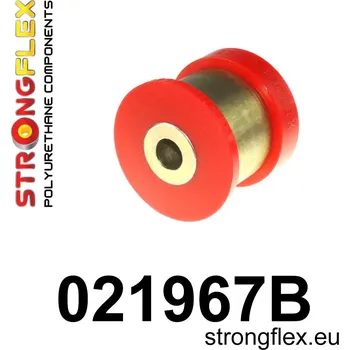 Silentblok nápravy 021967B: Strongflex Silentblok zadního spodního ramene - zadní Black