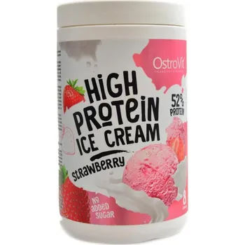 Protein Ostrovit High protein ice cream 400 g - jahoda