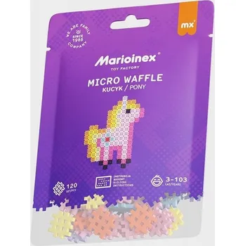 ostatní stavebnice Mikro vafle Marioinex Pony 120 dílů