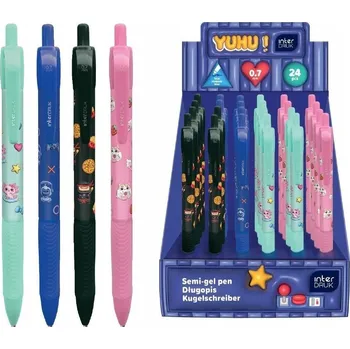 PROPISKA AUTOMATICKÁ S ÚCHOPEM YUHU MODRÁ (24 KS)