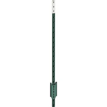 Pro koně Kovový ohradníkový T-sloupek 182 cm