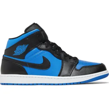 Pánská móda Air Jordan Jordan 1 Mid Black Royal Blue EU: 38.5