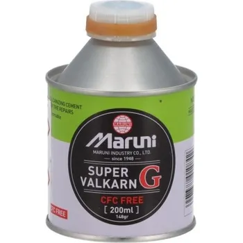 Sada na opravu pneumatiky Vulkanizační cement pro opravy pneumatik MARUNI SUPER VALKARN G CFC-FREE 200ml 38688