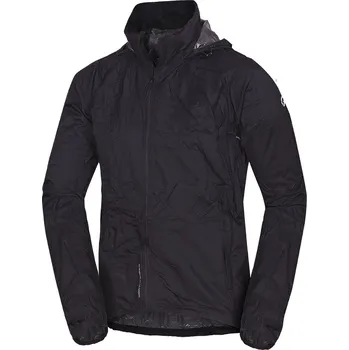 Pánská větrovka Northfinder Pánská nepromokavá multisportovní bunda sbalitelná 2L NORTHKIT, černá, L