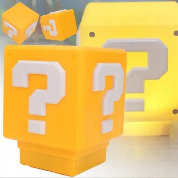 Lampička NOČNÍ LAMPA S OTÁZNÍKEM, ŽLUTÁ, IDEÁLNÍ PRO DĚTI, PRAKTICKÁ