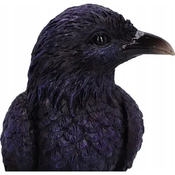 Figurka Figurka Kadidelnice s Havranem Raven Roost Backflow, ručně malovaná
