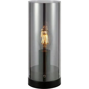 Lampička Markslöjd stolní lampa Post kouřová 37,5 cm