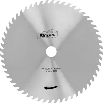 Dílna Pilový kotouč na palivové dřevo PILANA 5310 D700x3,2xd30 mm, 56KV25°