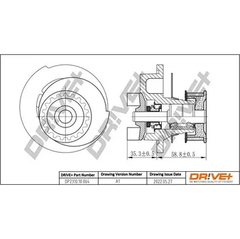 Chladič motoru Vodní čerpadlo, chlazení motoru DRIVE+ DP2310.10.064