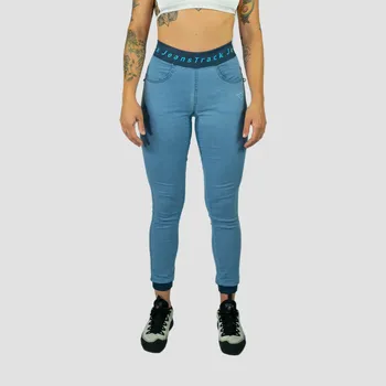 JEANSTRACK Lezecké kalhoty Dena Jeans Bleach Women's S MODRÁ
