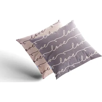 Povlak na polštářek Brotex Saténový povlak na polštář Love Rozměr: 40x40