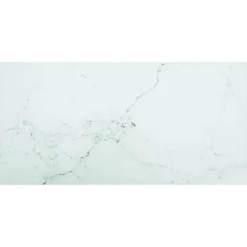 Psací stůl zahrada-XL Stolní deska bílá 100x50 cm 6 mm tvrzené sklo mramorový design 322258