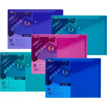 OBÁLKOVÁ AKTOVKA A4 MIX NA ZIP SNOPAKE