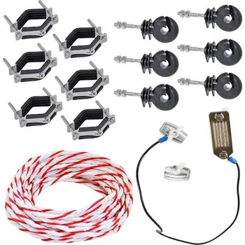 Ohradník Sada pro elektrifikaci kovové brány pro elektrický ohradník