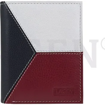 Peněženka Lagen pánská peněženka kožená 5113 - multi - MULTI