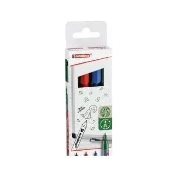 Popisovač na bílou tabuli, vícebarevný Edding, 4 ks
