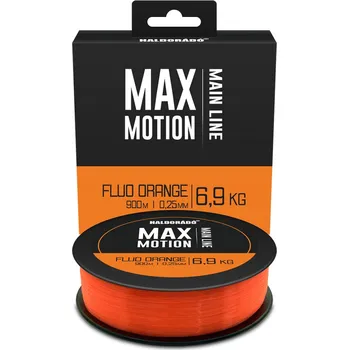 Rybářský vlasec Vlasec Haldorádó Max Motion Fluo Orange 900m - 0,35 mm - 750 m