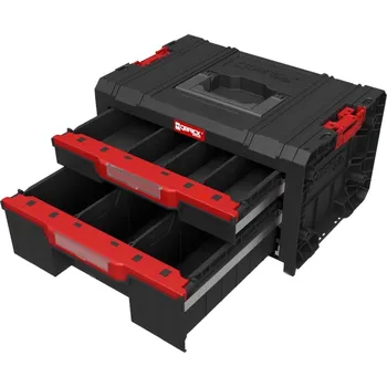 Dílna QBRICK Box s organizérem QBRICK PRO DRAWER Toolbox Expert | 2 zásuvky, 450x320x240 mm - P90639