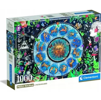 Puzzle Puzzle Clementoni 1000 dílků Astrological Karton