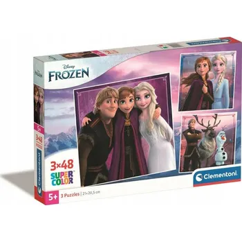 Puzzle PUZZLE 3x48 EL SQUARE FROZEN CLEMENTONI 25306