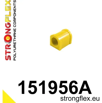 Silentblok nápravy 151956A: Strongflex Silentblok předního stabilizátoru (výška 33mm) varianta SPORT 23mm Black
