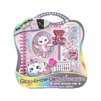 Zápisník Zápisník A5 Pulio | Kočka Baletka modrá, růžová