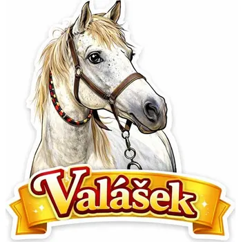 Žertovný předmět Zvířátka kůň - A6 ( 10x8 cm) / samolepka klasik