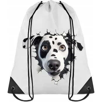 Školní batoh VAK ŠKOLNÍ školní batoh na tělocvik, boty, s motivem Dětský vzor PES 101 Dalmatinů WB_114