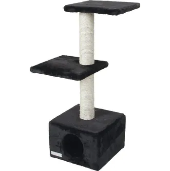 Odpočívadlo pro kočky Venus Sweet, 30x30x85cm, černá