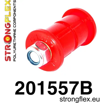 Silentblok nápravy 201557B: Strongflex Silentblok třmenu listového pera 13mm Black