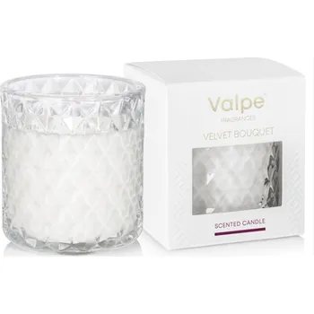 Svíčka Parafínová vonná svíčka Sametová Kytice Valpe 1 ks