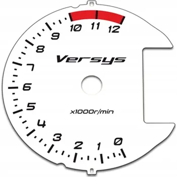 Kawasaki Versys 1000 Kotouče hodin BÍLÉ