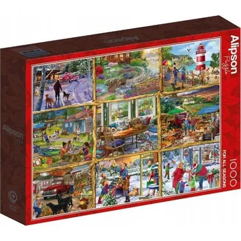 Puzzle Puzzle 1000 dílků Všechna roční období