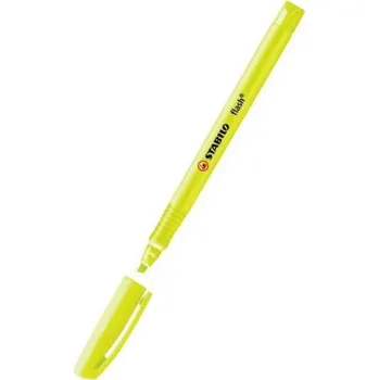 Zvýrazňovač STABILO Flash, žlutá, 1-3,5 mm