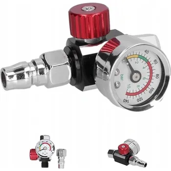 Příslušenství ke kompresoru Reduktor tlaku vzduchu, skleněný