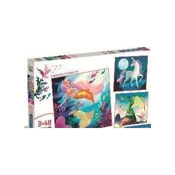 Puzzle PUZZLE 3X48 SQUARE NOLI FANTASTIC CLEMENTONI 25319