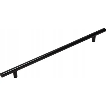 Nábytkové kování Nábytková úchytka Reling Gamet RE10-224 - černá matná