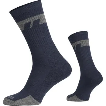 Pánské ponožky Ponožky Alpine Merino Socks Mid, Pentagon, Navy Blue, 45-47