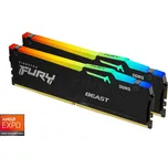 Operační paměť Kingston FURY 32GB KIT DDR5 5600MHz CL36 Beast Black RGB EXPO