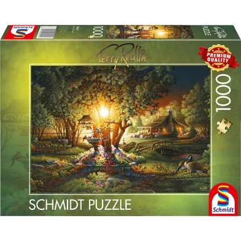 Puzzle Puzzle Schmidt Spiele 1000 dílků - Jarní záře Terry Redlin