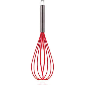 Šlehací metla metla šlehací 25cm CULINARIA RED silikon