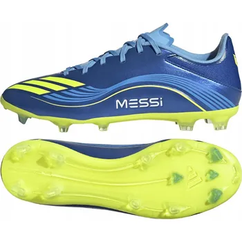 Kopačky ADIDAS F50 LEAGUE MESSI FG/MG JR FG (46) Kopačky Unisex Stříbrné