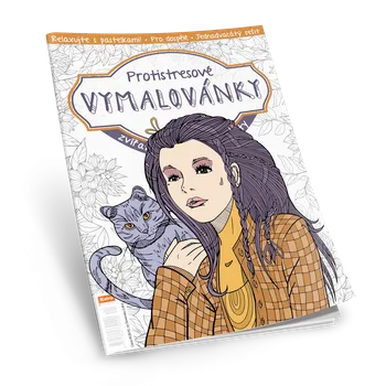 Antistresové omalovánky Protistresové Vymalovánky č. 21