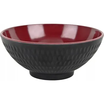 Miska 0,6 l Asia černo-červená