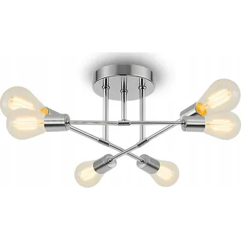 Závěsné svítidlo Ledhoff Moderní lampa s 6 světelnými body E27